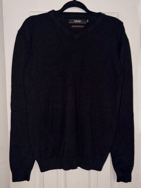 XRAY Jeans Classic V-Neck Men’s Black Sweater